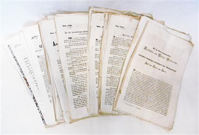 Kärnten, - Autographs, manuscripts, certificates