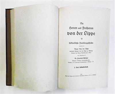 Lippe v. d., Victor, - Autografi, manoscritti, atti