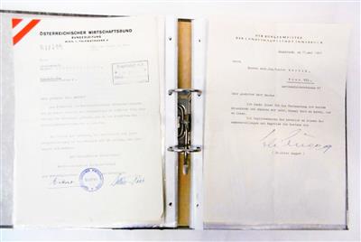 Österreich, - Autographs, manuscripts, certificates