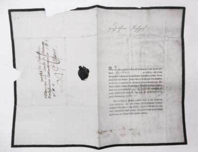(Leykam, Franz Georg, - Autografi, manoscritti, certificati