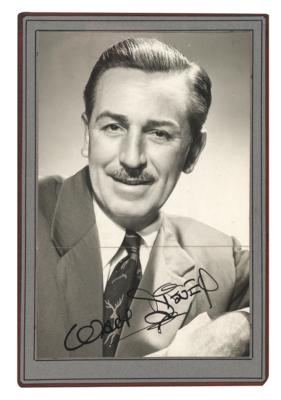 Disney, Walt, - Autografy, rukopisy, certifikáty
