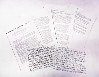 Einem, Gottfried v., - Autographen, Handschriften, Urkunden