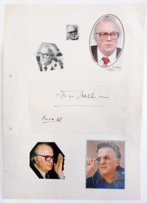 Fellini, Federico, - Autografy, rukopisy, certifikáty