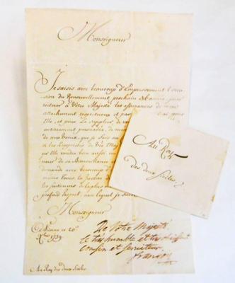 Franz I. Stephan, - Autografy, rukopisy, certifikáty