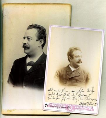 Grünfeld, Alfred, - Autografy, rukopisy, certifikáty