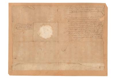 Johann III., - Autographs, manuscripts, certificates