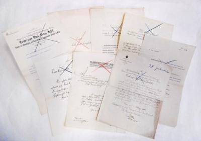 Karl I., - Autographs, manuscripts, certificates