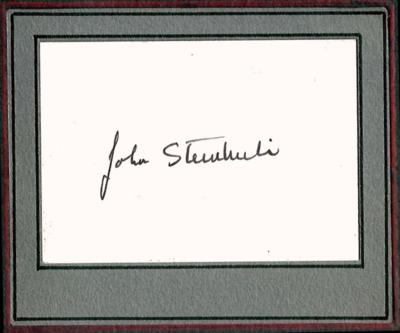 Steinbeck, John, - Autografi, manoscritti, certificati