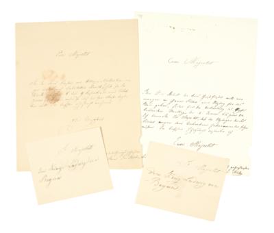 Stieler, Joseph, - Autographs, manuscripts, certificates