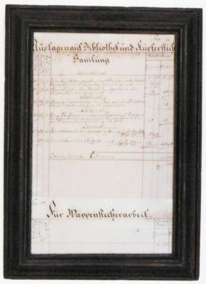 Einzelblatt - Autographs, manuscripts, documents