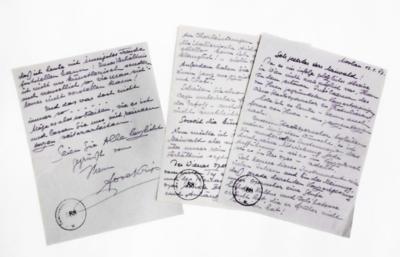 Krips, Josef, - Autografy, rukopisy, dokumenty