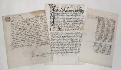 Niederösterreich, - Autografi, manoscritti, documenti