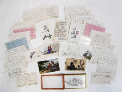 Stammbuchkassette - Autographs, manuscripts, documents