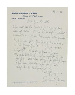 Strauss, Richard, - Autografy, rukopisy, dokumenty