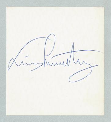 Armstrong, - Autographs, manuscripts, documents