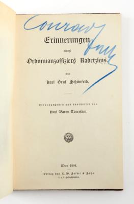 Conrad von Hötzendorf, - Autographen, Handschriften, Urkunden