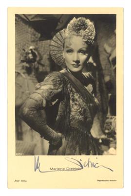 Dietrich, - Autographs, manuscripts, documents