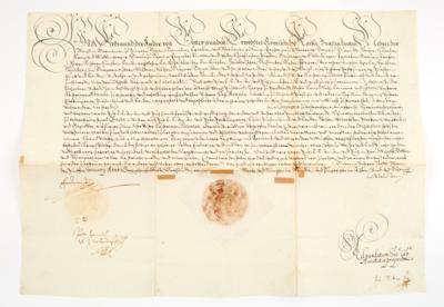 Ferdinand II., - Autographs, manuscripts, documents