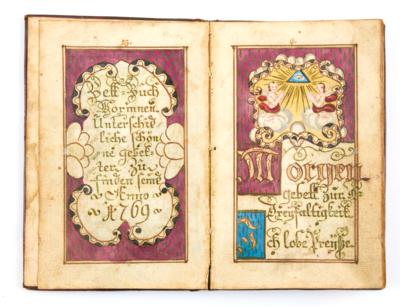 Gebetbuch, - Autographen, Handschriften, Urkunden