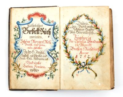 Gebetbuch - Autografy, rukopisy, dokumenty