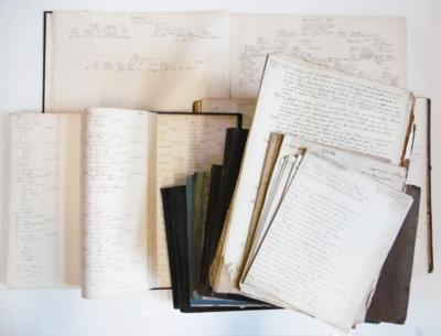 Genealogie, - Autografy, rukopisy, dokumenty