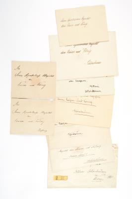 Kaiserhaus - Autographen, Handschriften, Urkunden