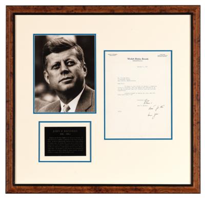 Kennedy, - Autographs, manuscripts, documents