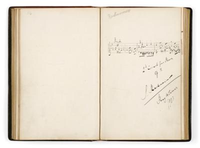Komponisten, Dirigent u. a., - Autografy, rukopisy, dokumenty