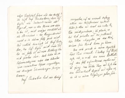 Masaryk, - Autographen, Handschriften, Urkunden