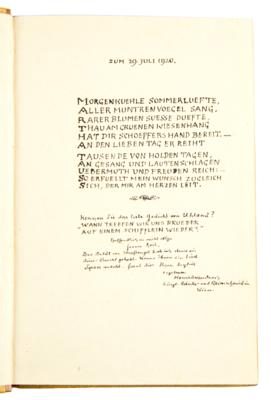 Mautner, - Autographen, Handschriften, Urkunden