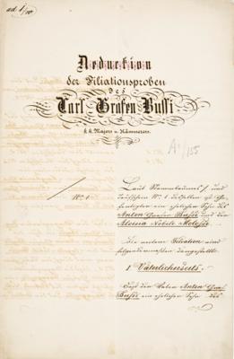 Österreich, - Autographen, Handschriften, Urkunden