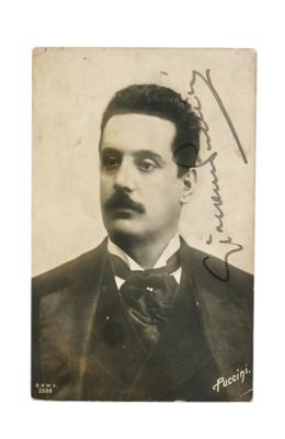 Puccini, - Autographs, manuscripts, documents