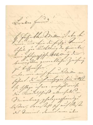 Schwind, - Autographs, manuscripts, documents