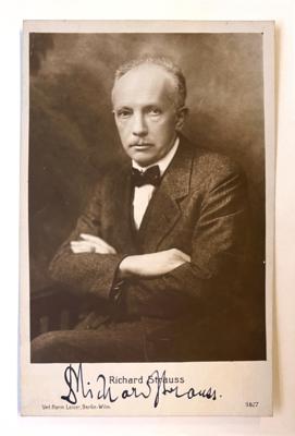 Strauss, - Autographen, Handschriften, Urkunden