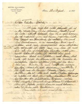 Backhaus, Wilhelm, - Autografi, manoscritti, documenti