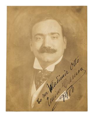 Caruso, Enrico, - Autographs, manuscripts, documents