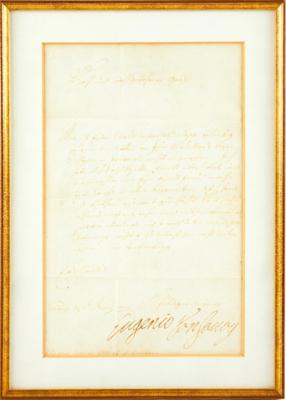 Eugen, Prinz von Savoyen, - Autografy, rukopisy, dokumenty
