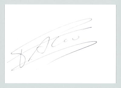 Falco, - Autographs, manuscripts, documents