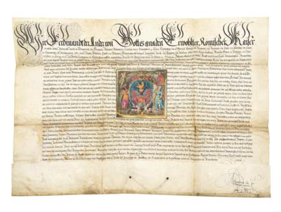 Ferdinand II., - Autografy, rukopisy, dokumenty