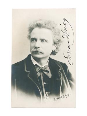 Grieg, Edvard, - Autografi, manoscritti, documenti