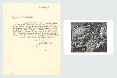 Gütersloh, Albert Paris, - Autographs, manuscripts, documents