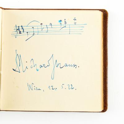 Komponisten, Sänger u. a., - Autographs, manuscripts, documents
