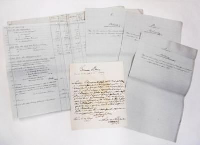 Metternich, Clemens Wenzel Lothar, - Autographs, manuscripts, documents