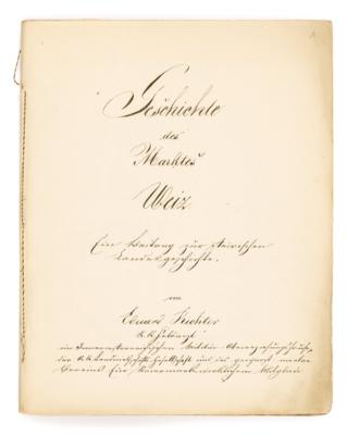 Steiermark, - Autografi, manoscritti, documenti
