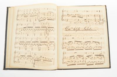 „Sammlung von Liedern der Helene Risy. Brünn den 5. 12. 1881“, - Autografy, rukopisy, dokumenty