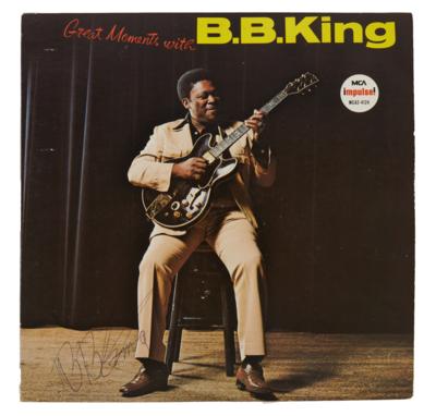 B. B. King, - Autografi, manoscritti, documenti