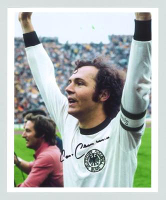 Beckenbauer, Franz, - Autographs, manuscripts, documents