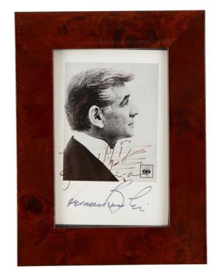 Bernstein, Leonard, - Autographs, manuscripts, documents