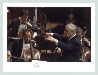 Boulez, Pierre, - Autografy, rukopisy, dokumenty