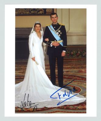 Felipe VI., - Autografy, rukopisy, dokumenty